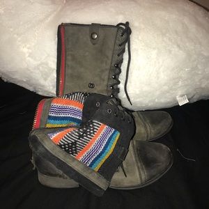 Steve Madden combat boots